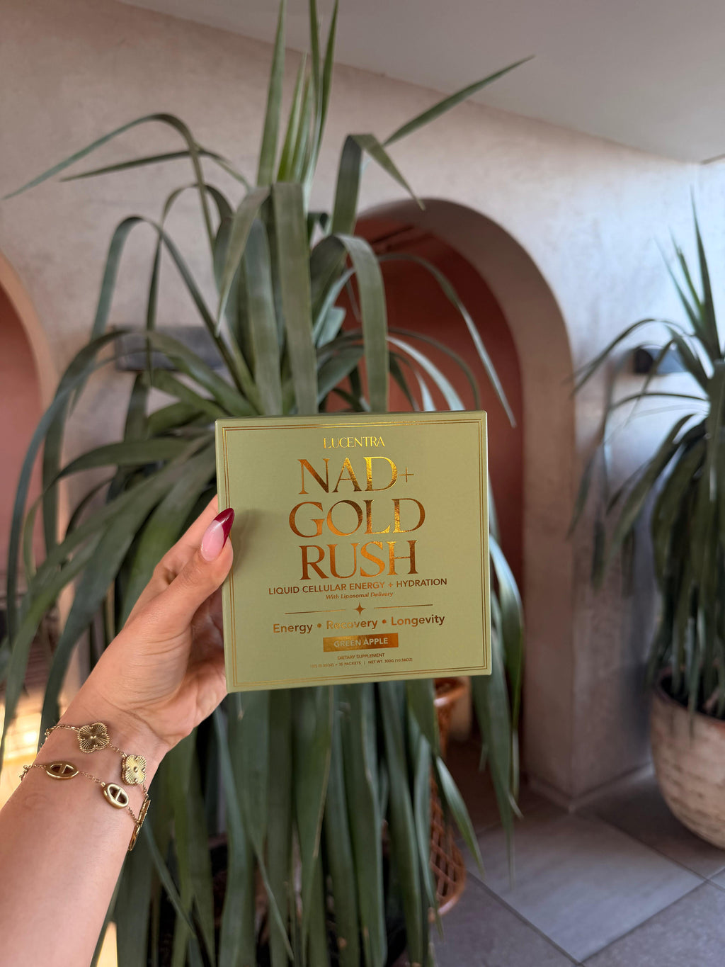 Lucentra NAD+ Gold Rush – Liquid Cellular Energy & Hydration